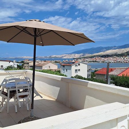 4 Adriatic Apartment Pag Паг Экстерьер фото