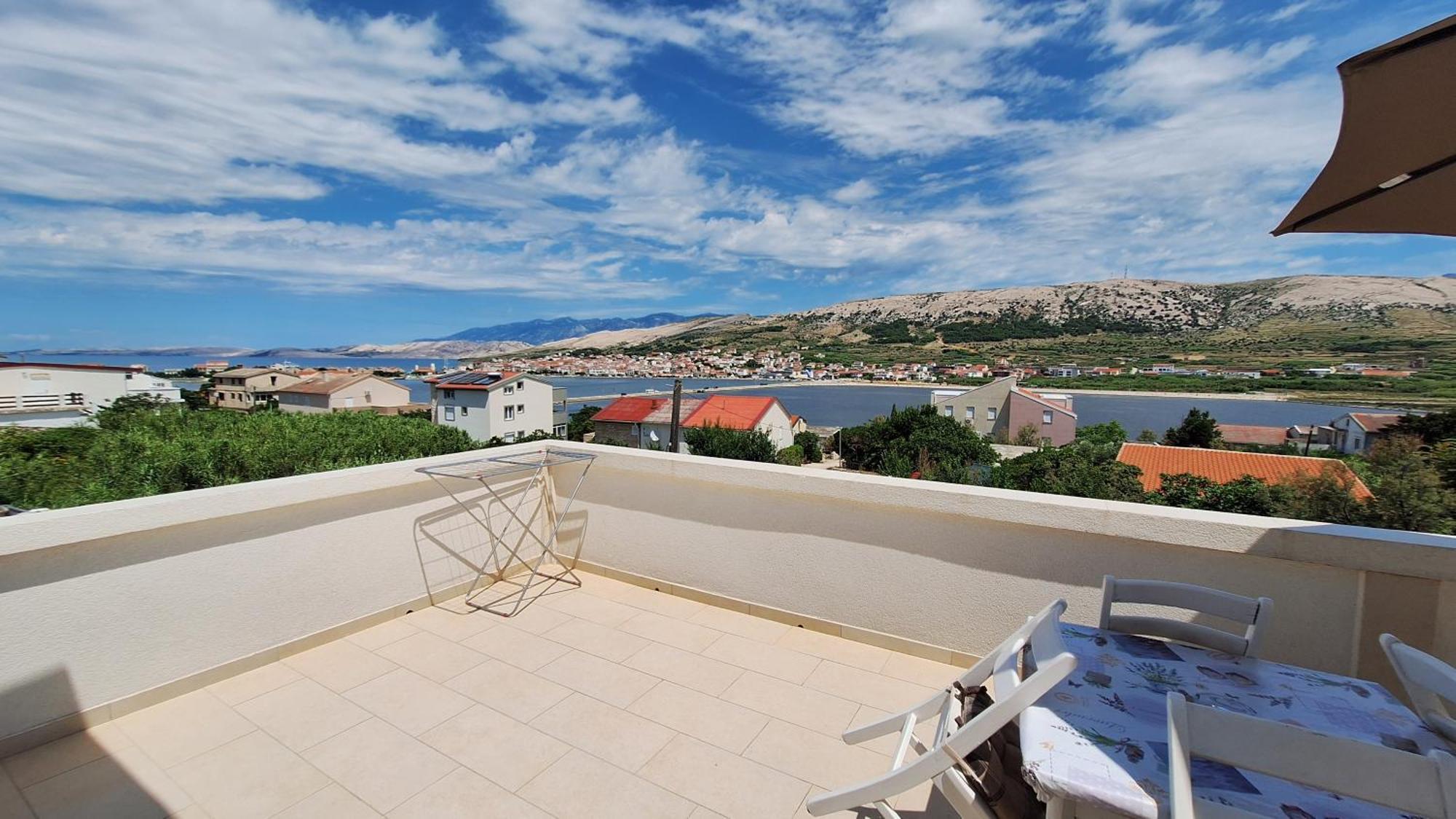 4 Adriatic Apartment Pag Паг Экстерьер фото